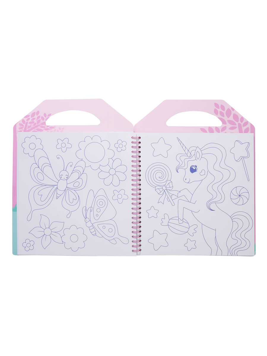 libro de actividades para borrar colores