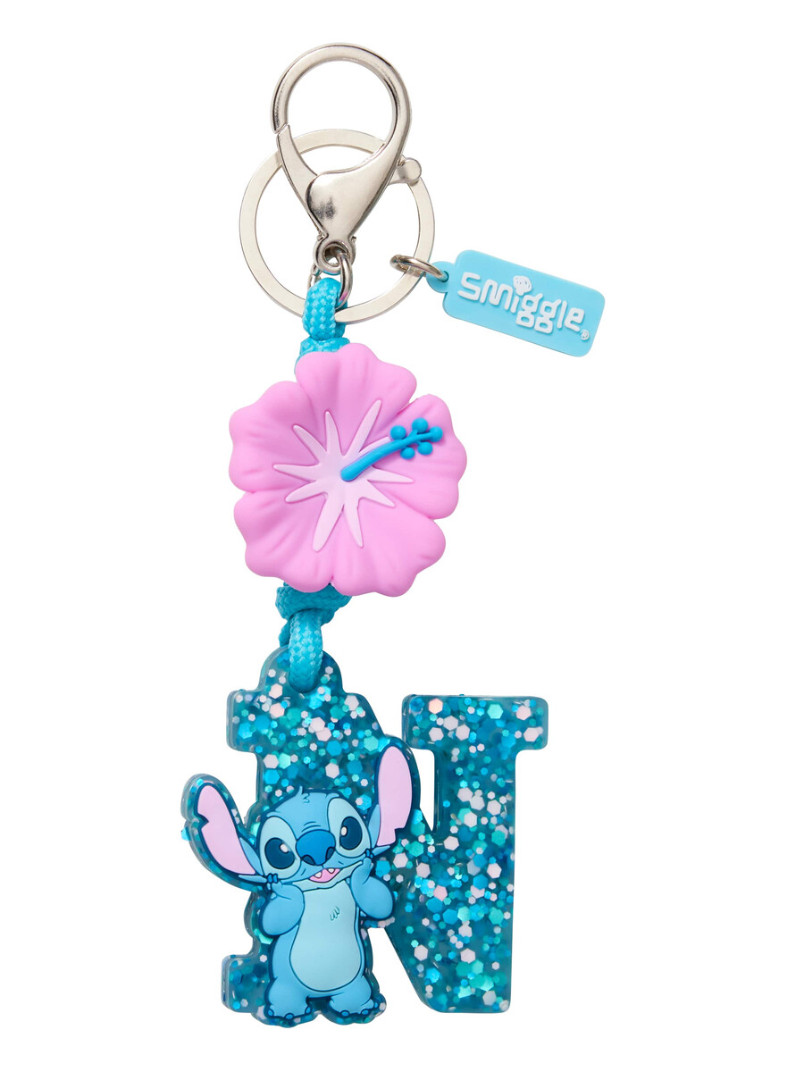 llavero con el alfabeto de stitch