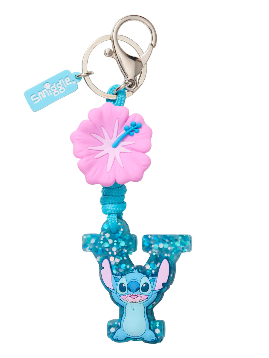 llavero con el alfabeto de stitch