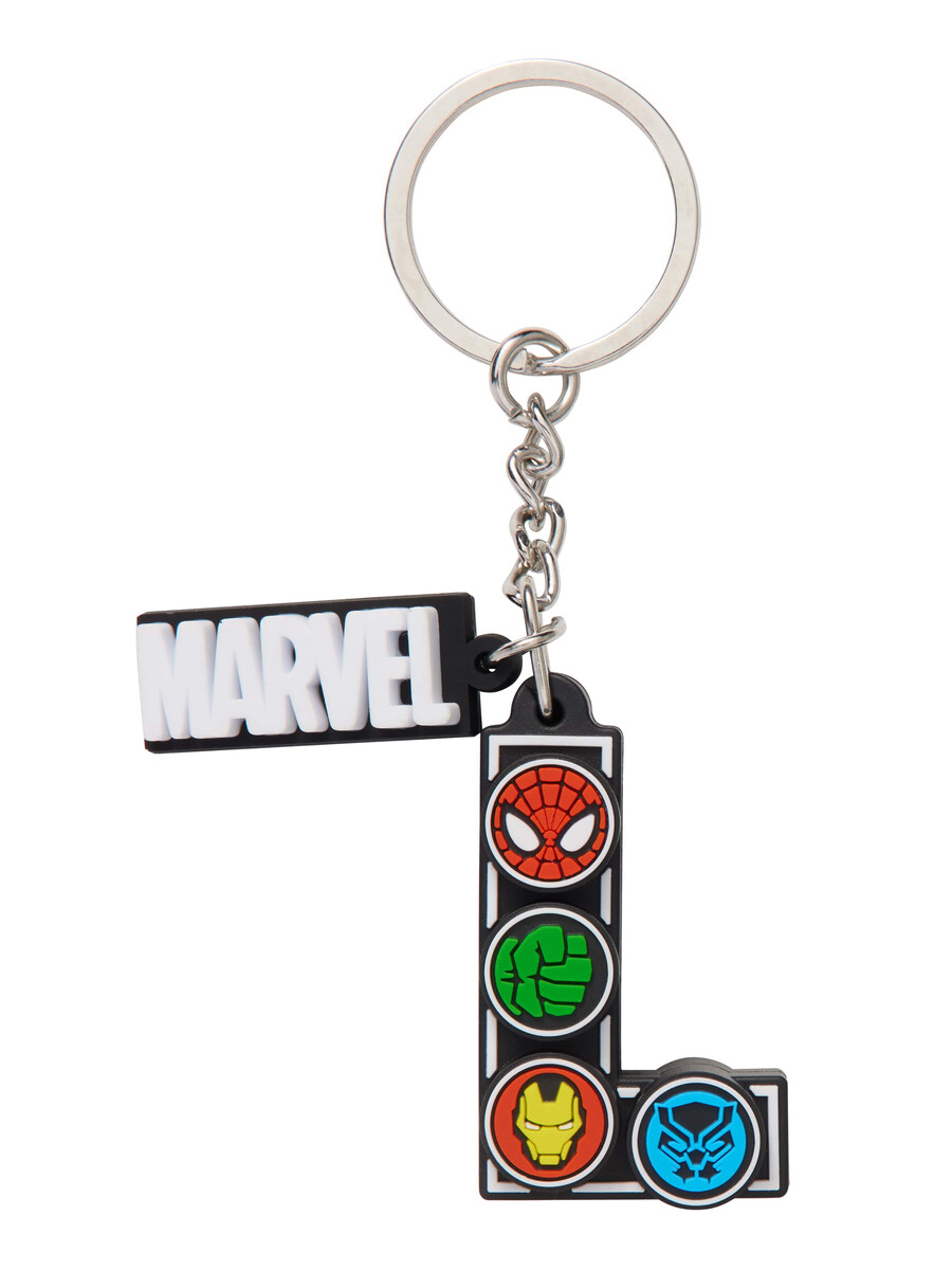 llavero del alfabeto de marvel