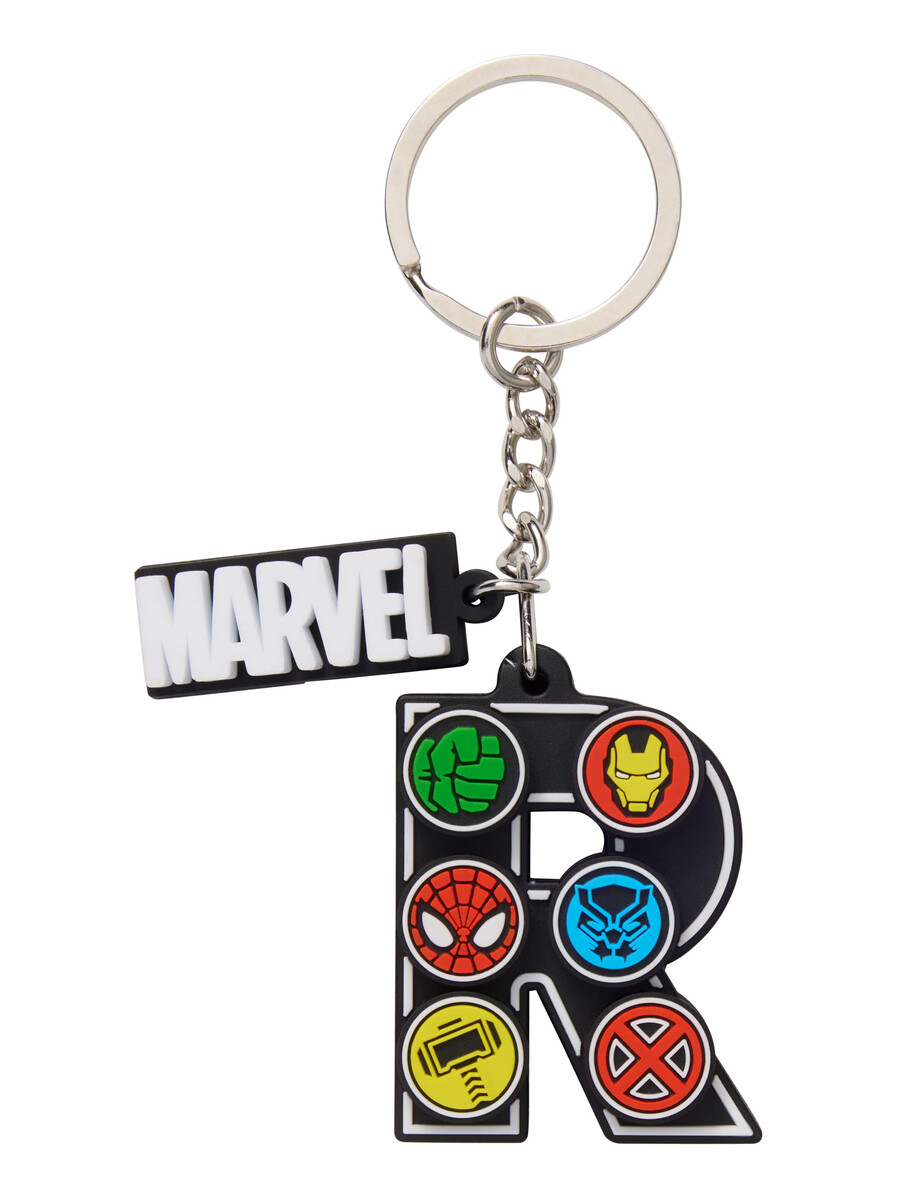llavero del alfabeto de marvel