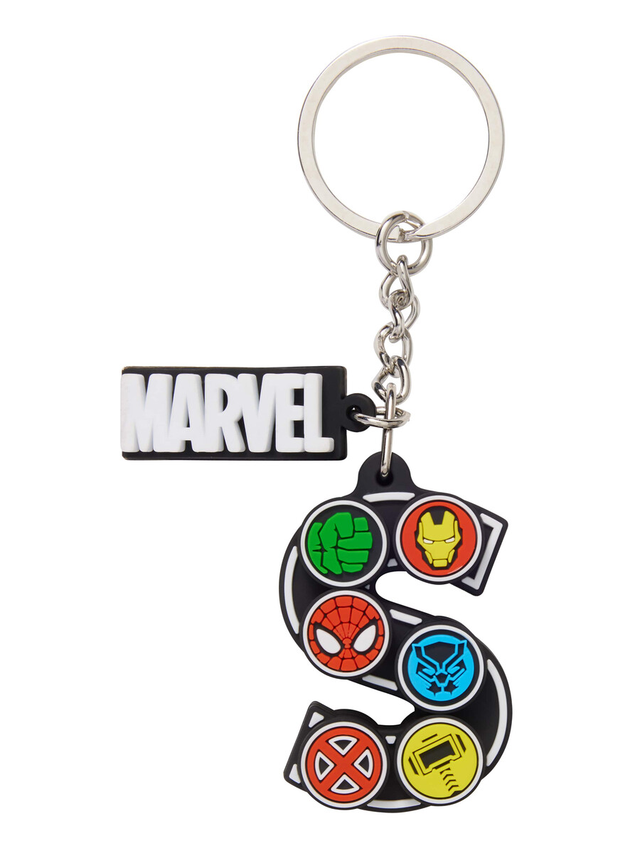 llavero del alfabeto de marvel