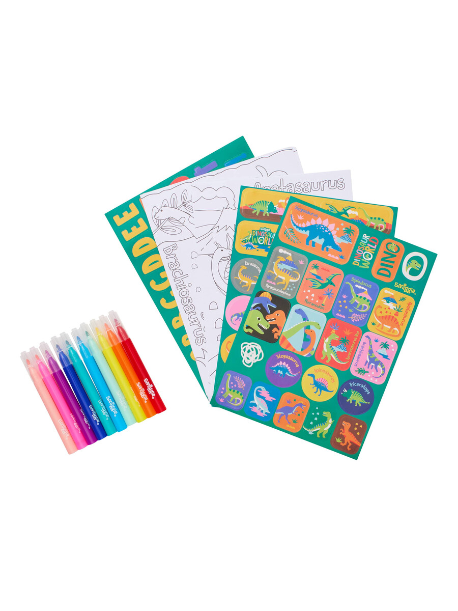 mini kit de actividades perfumadas para colorear y transportar
