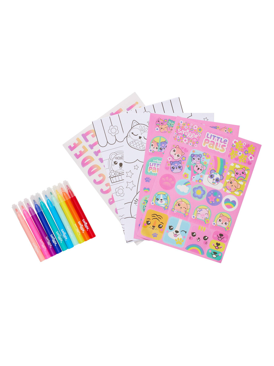 mini kit de actividades perfumadas para colorear y transportar