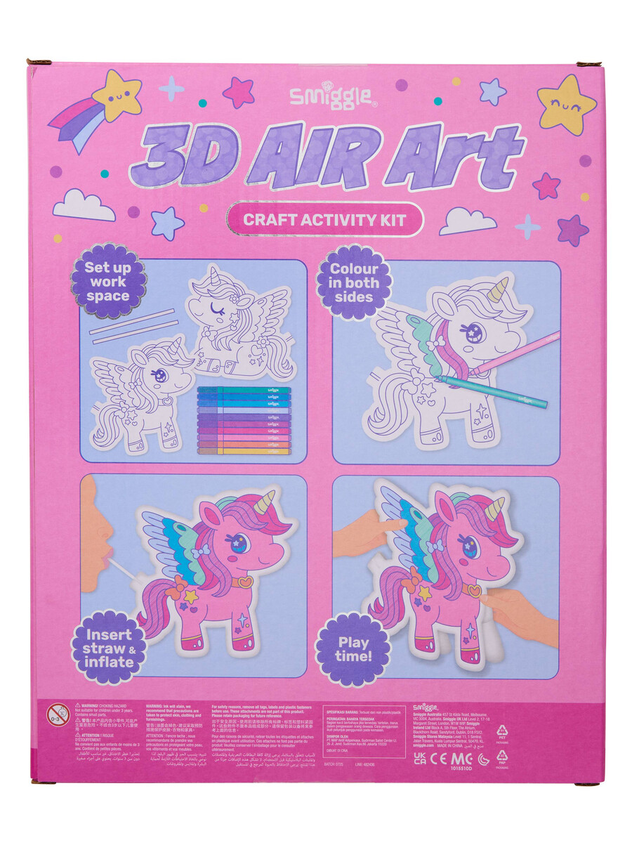 set de regalo para actividades de manualidades artísticas en 3d con aire comprimido