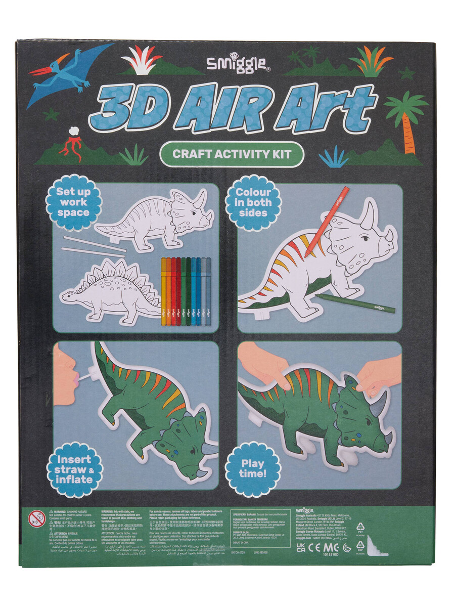 set de regalo para actividades de manualidades artísticas en 3d con aire comprimido