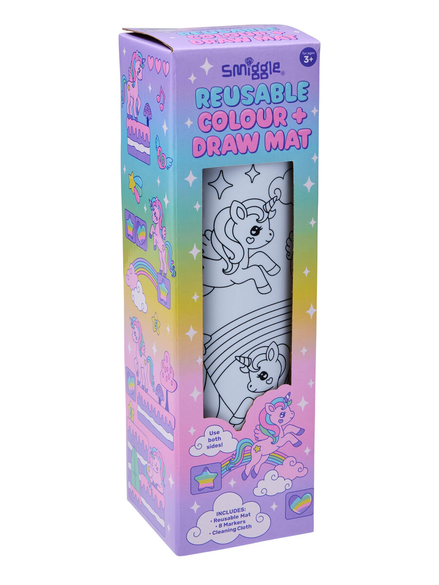 tapete reutilizable para colorear y dibujar