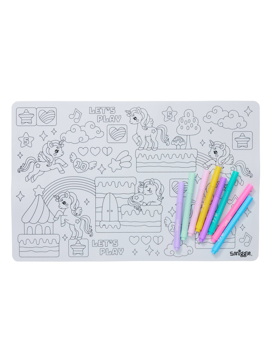 tapete reutilizable para colorear y dibujar