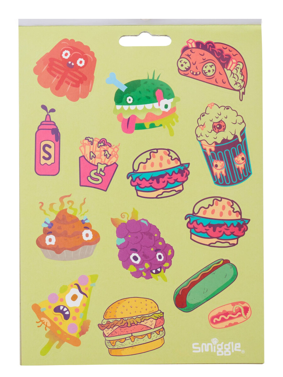 libro de pegatinas del estudio