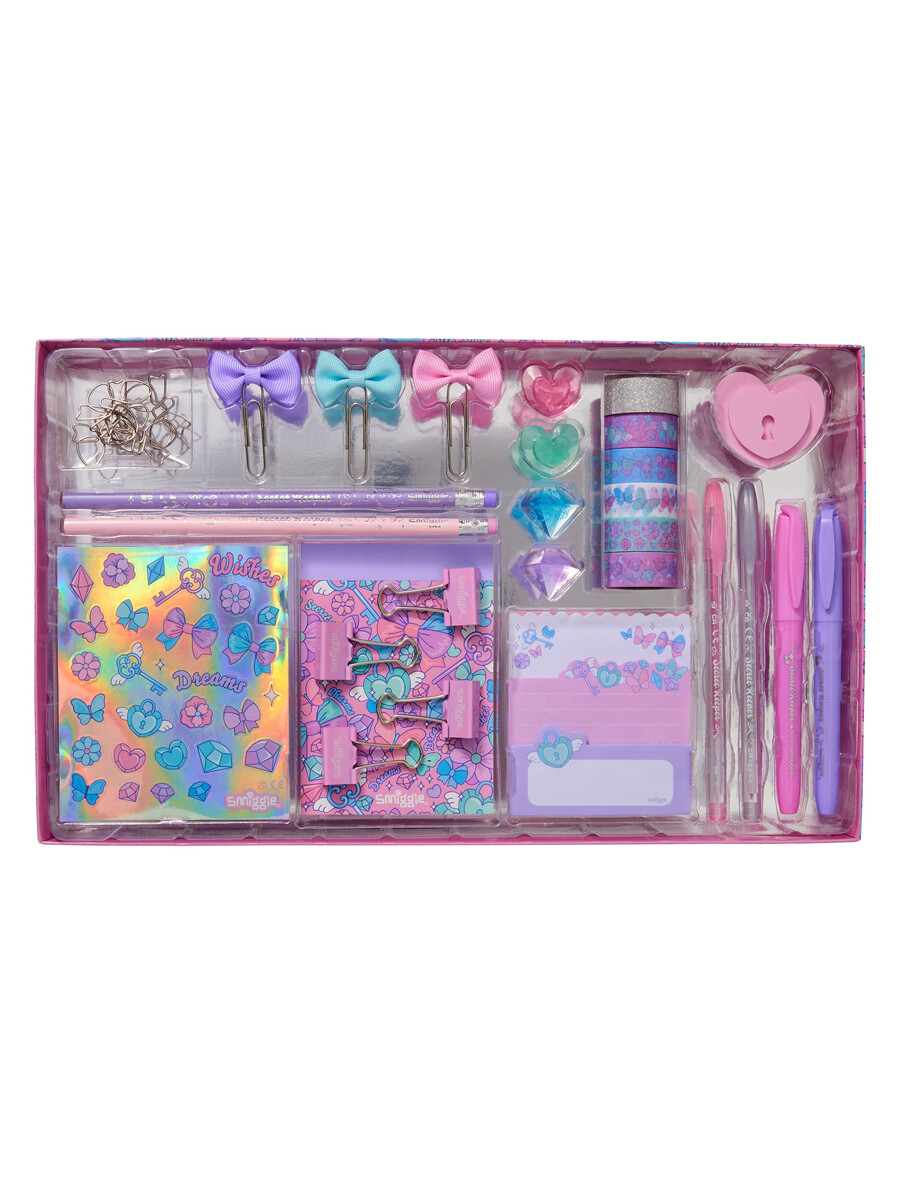 caja de regalo de artículos de papelería encantadores