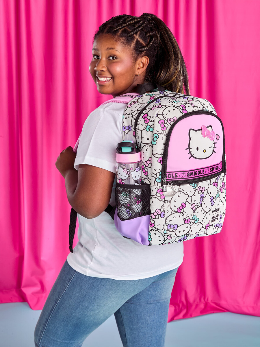 mochila clásica de hello kitty