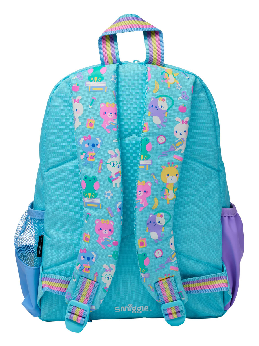 mochila de personajes ready set go junior