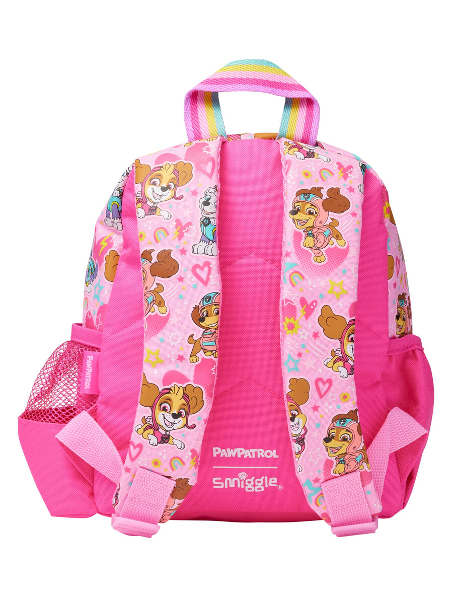 mochila diminuta de paw patrol con peluche desmontable