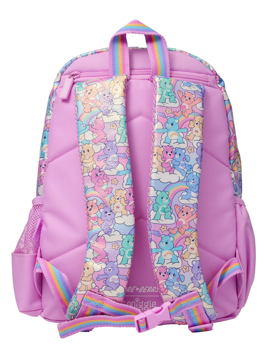 mochila con capucha care bears junior