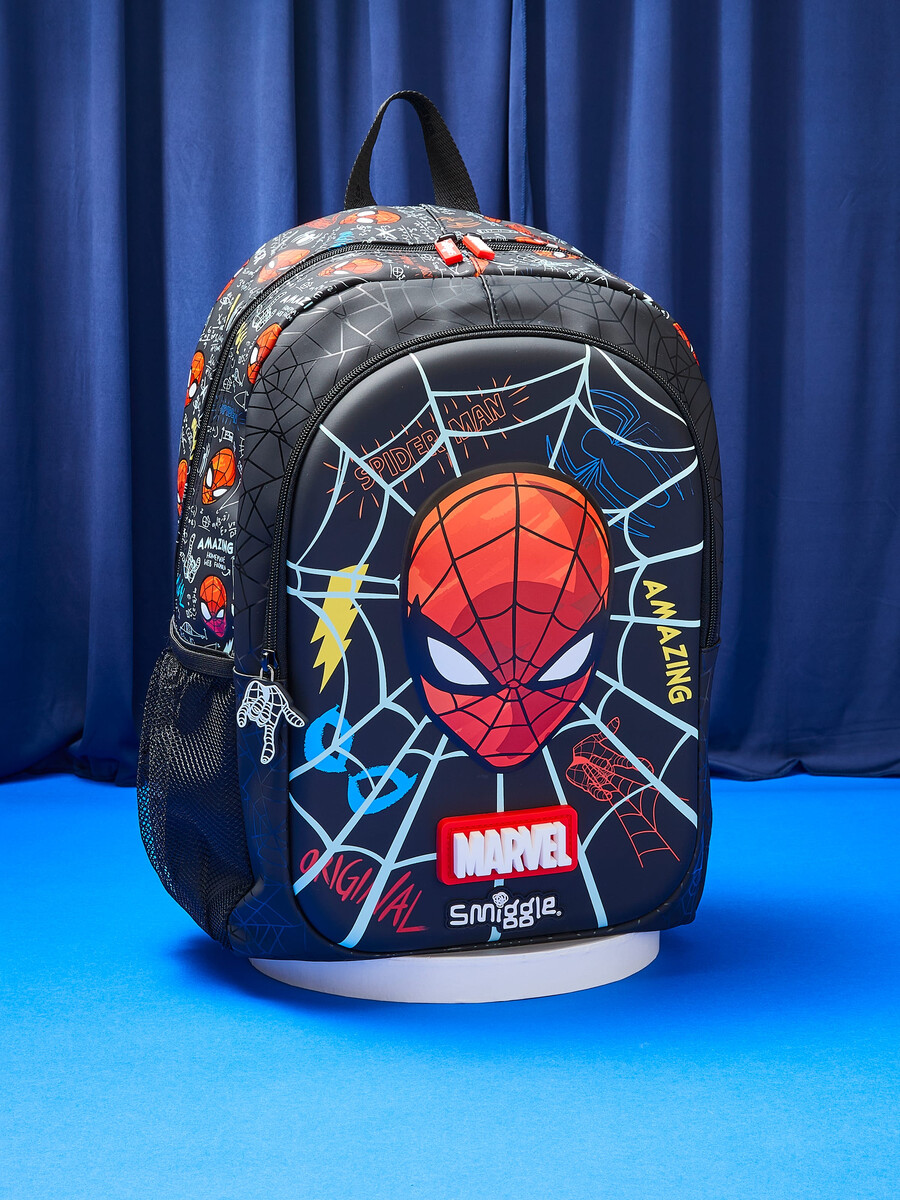 mochila clásica de spider-man