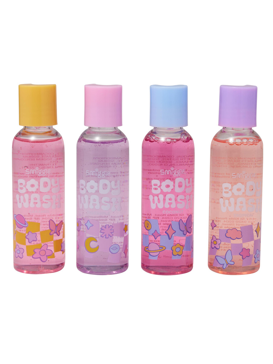 mini pack de regalo de gel de ducha