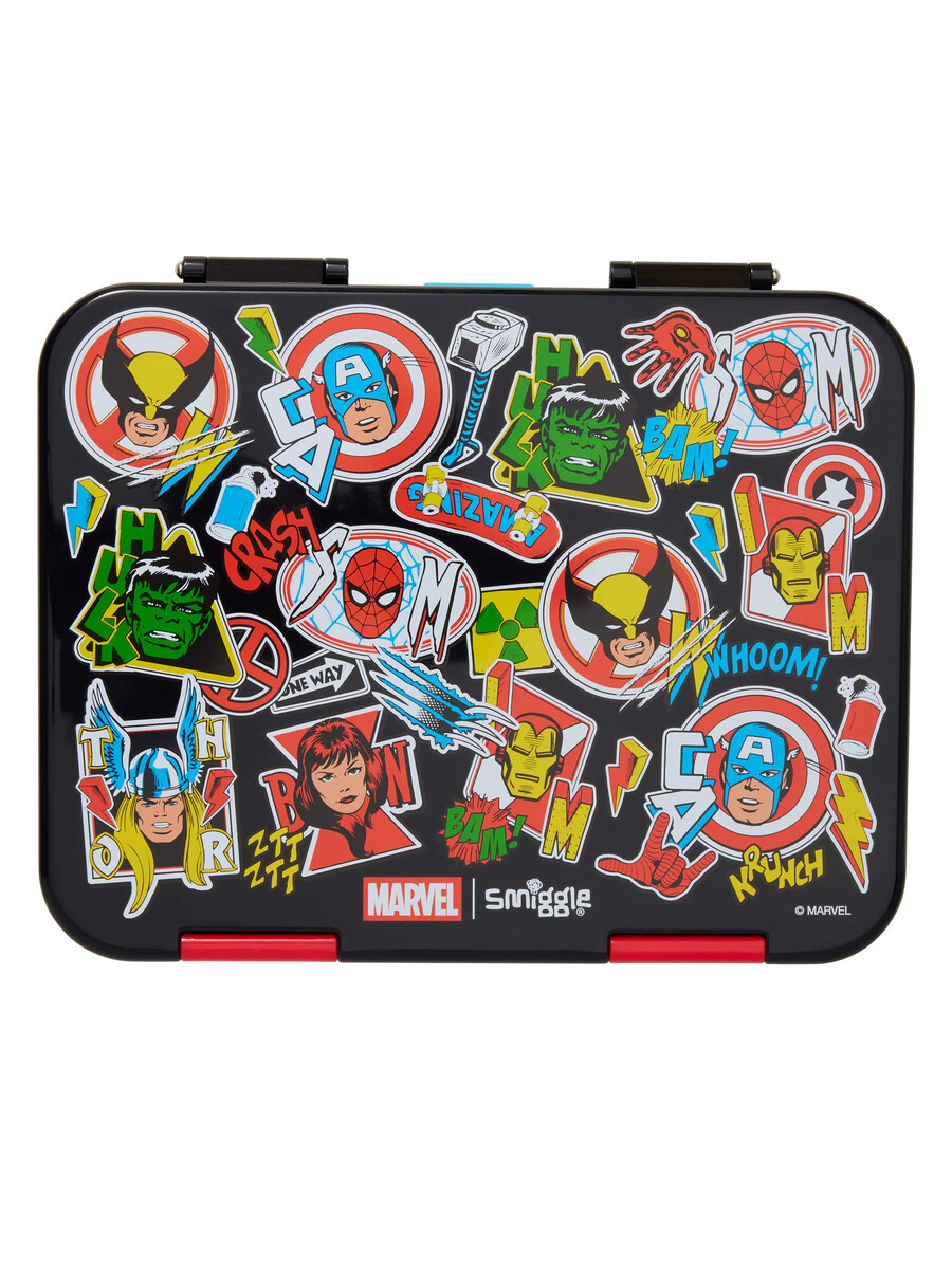 fiambrera bento grande de marvel
