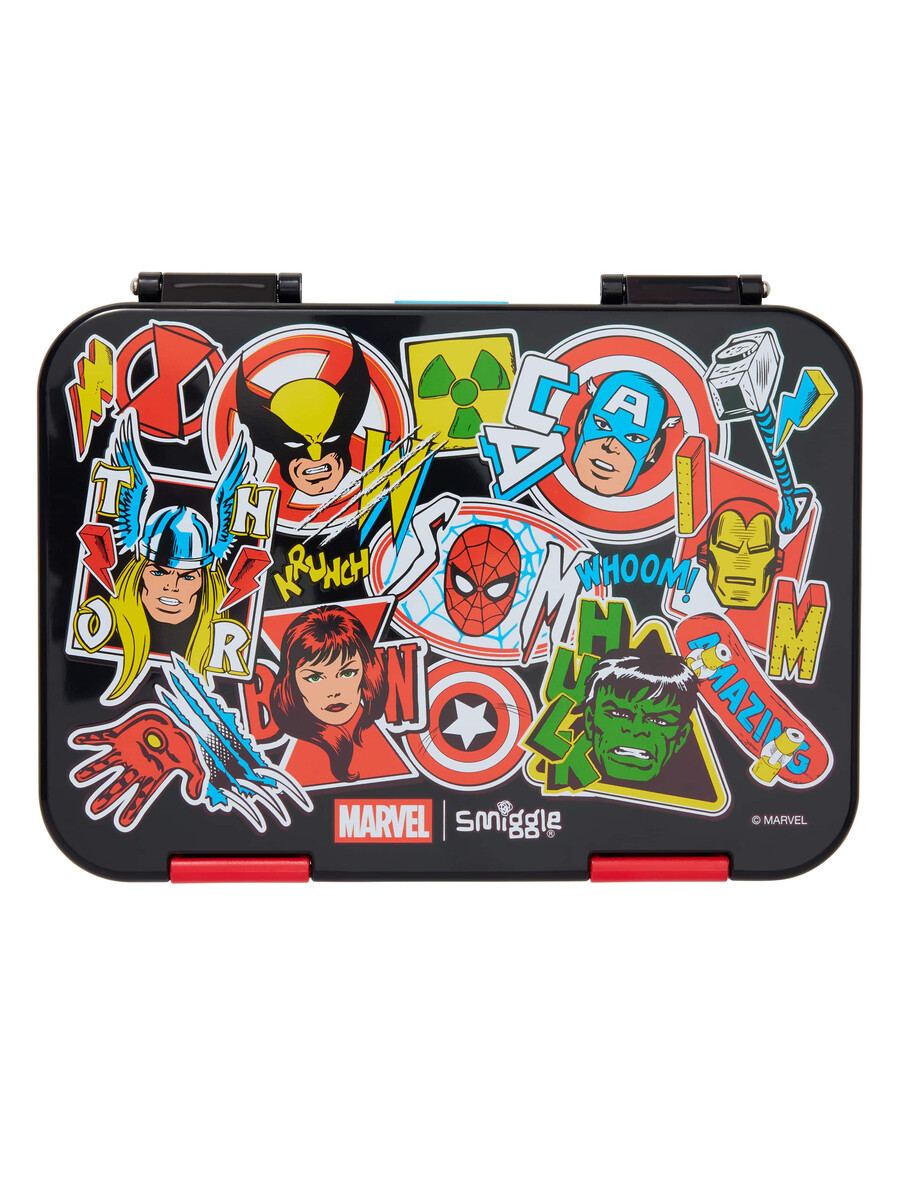 fiambrera bento mediana de marvel