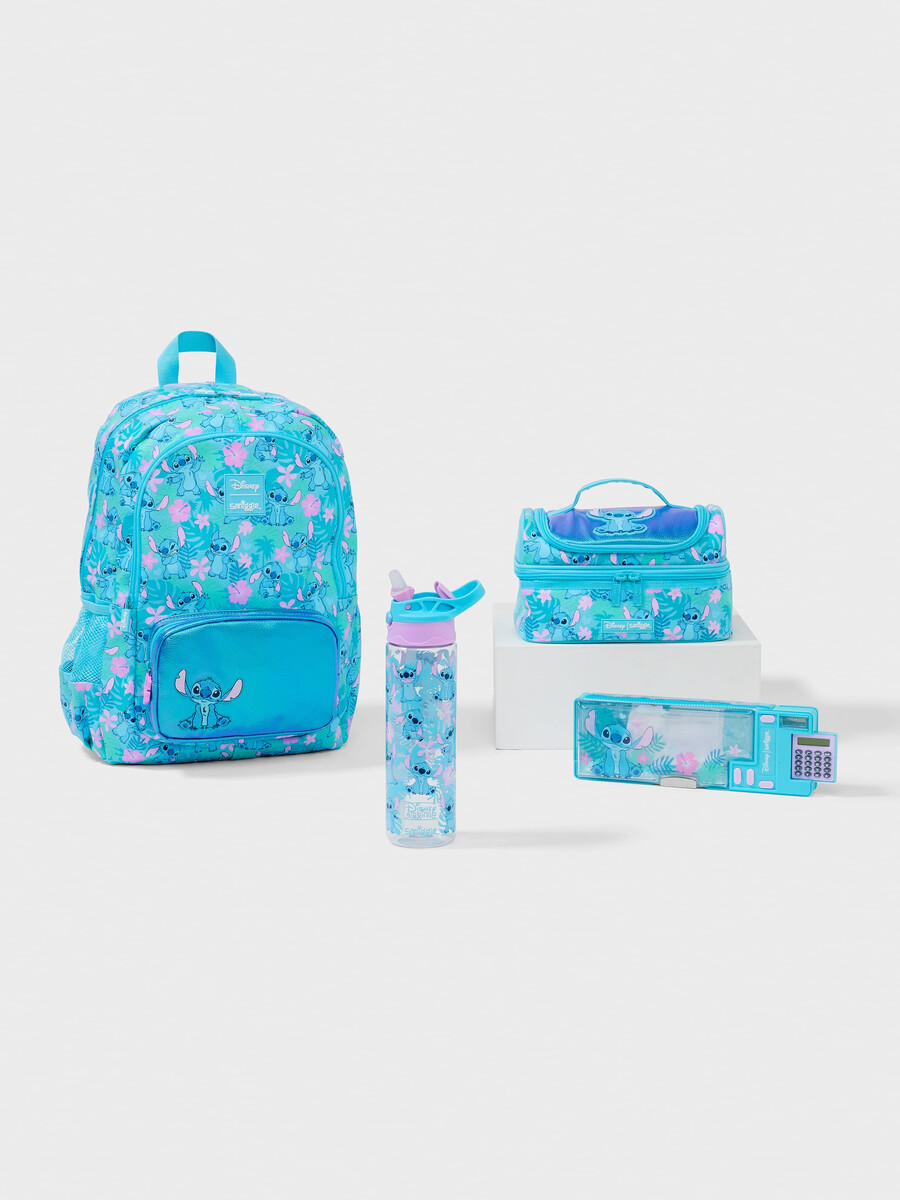 paquete escolar de 4 piezas de stitch
