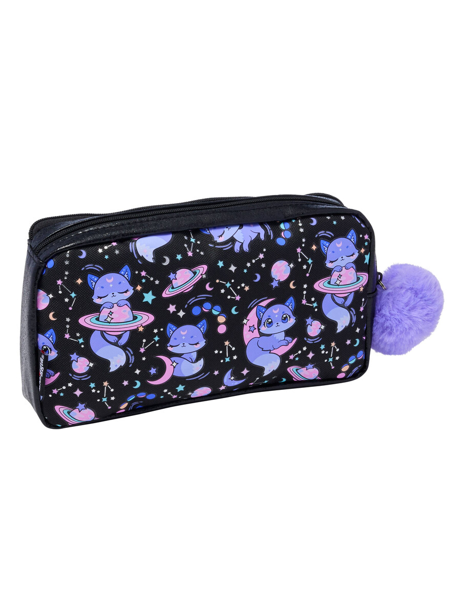 estuche de bolsillo para lápices con diseño de personajes de bright eyes