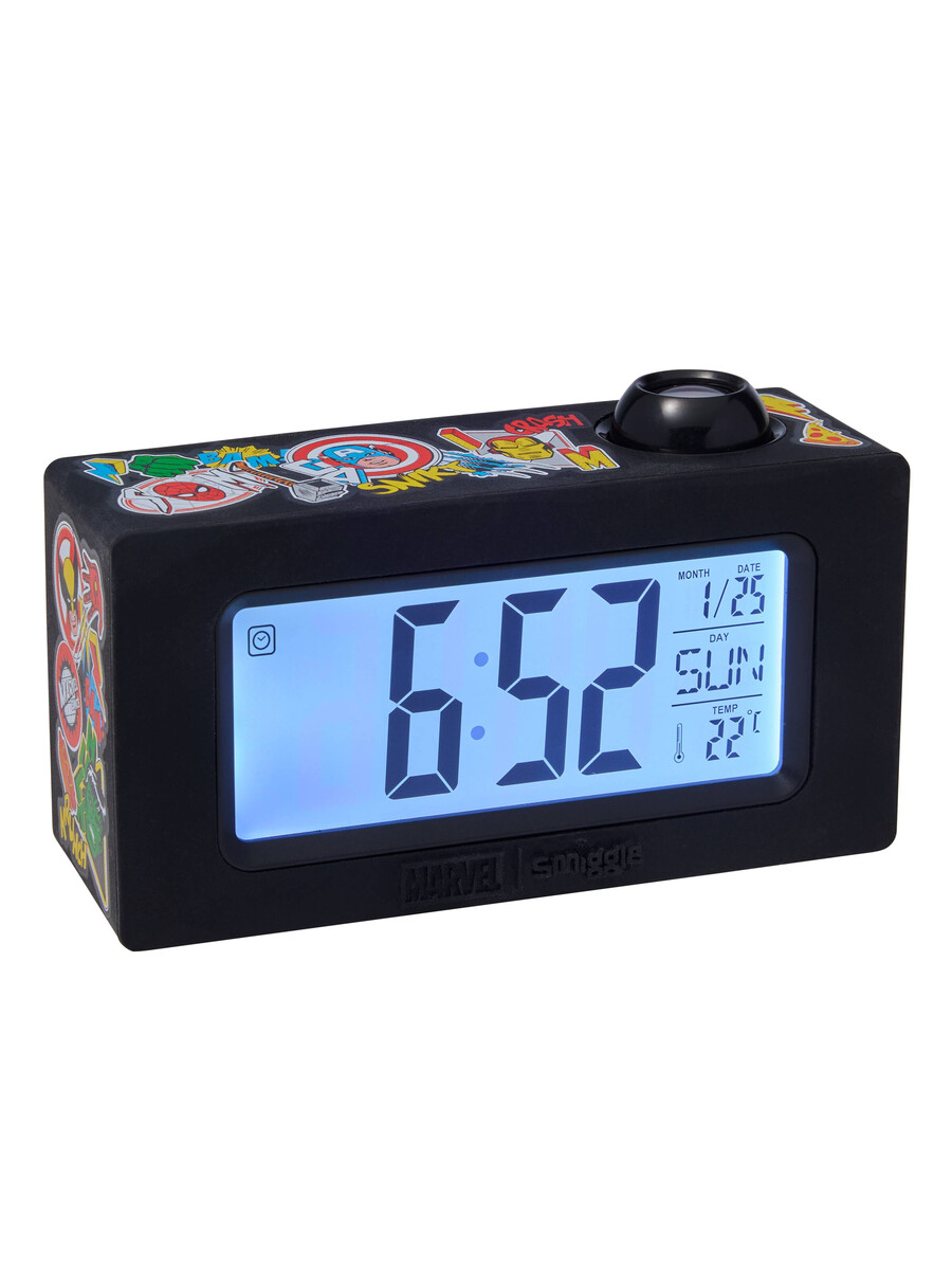 reloj proyector digital marvel
