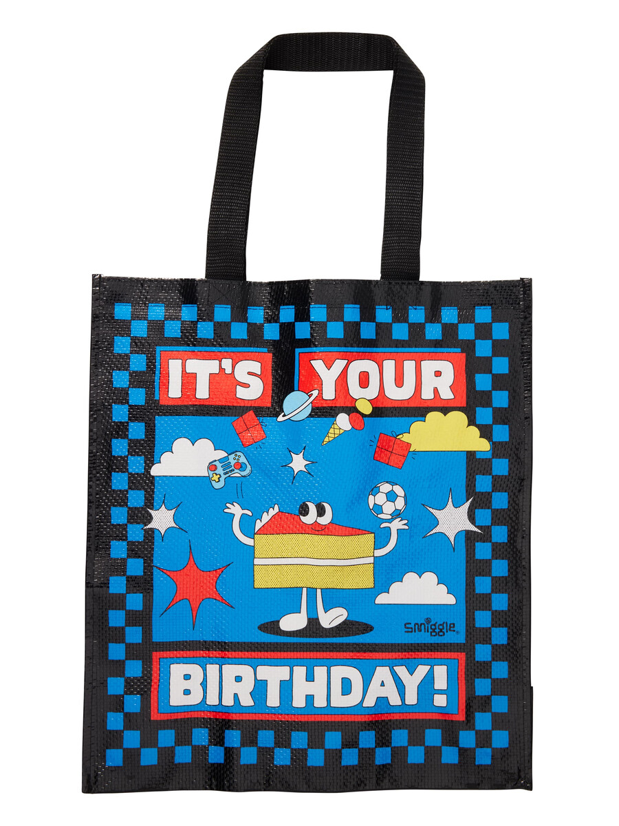 tarta de cumpleaños mediana bolsa reutilizable