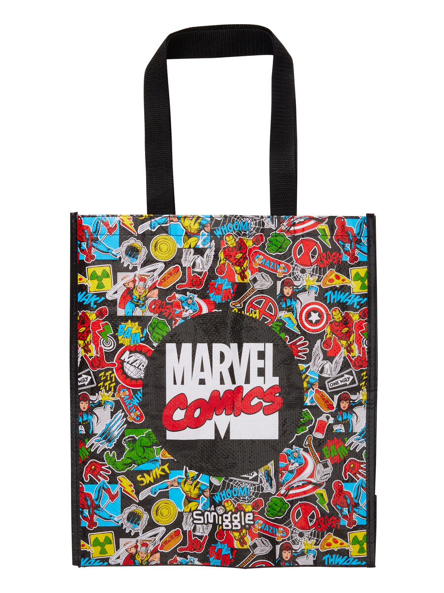 bolsa reutilizable mediana de marvel