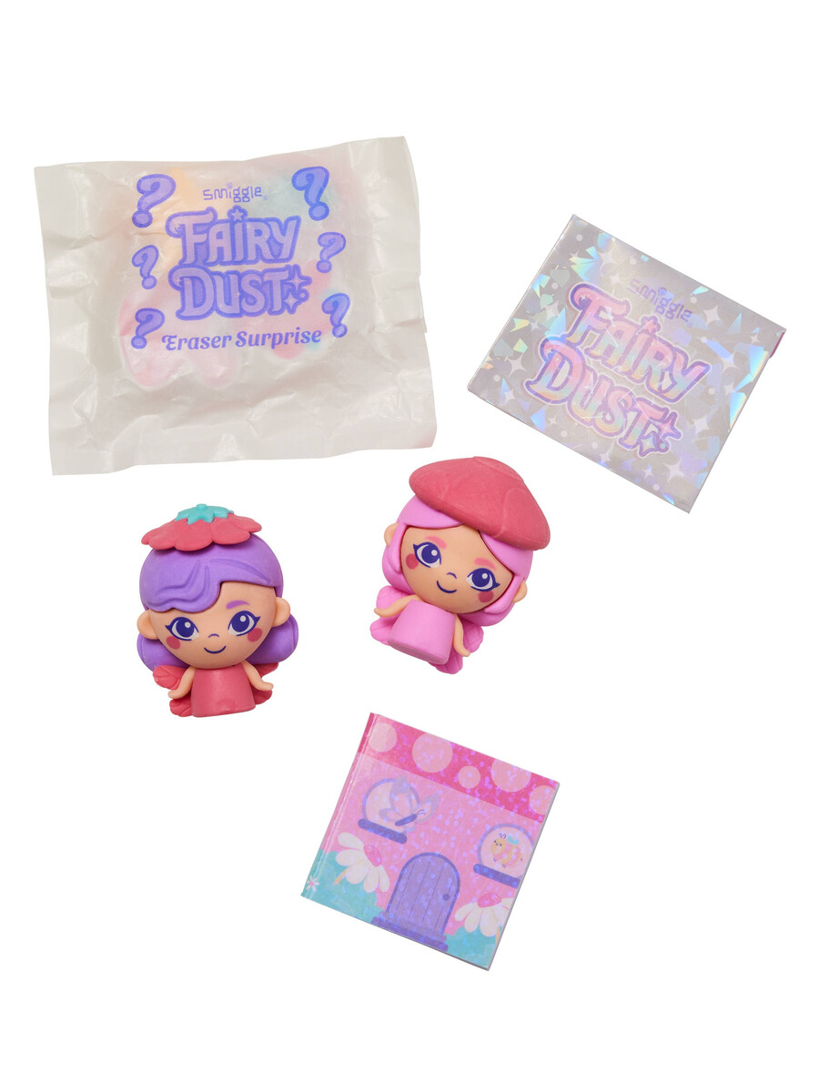 paquete de regalo de gomas de borrar fairy dust