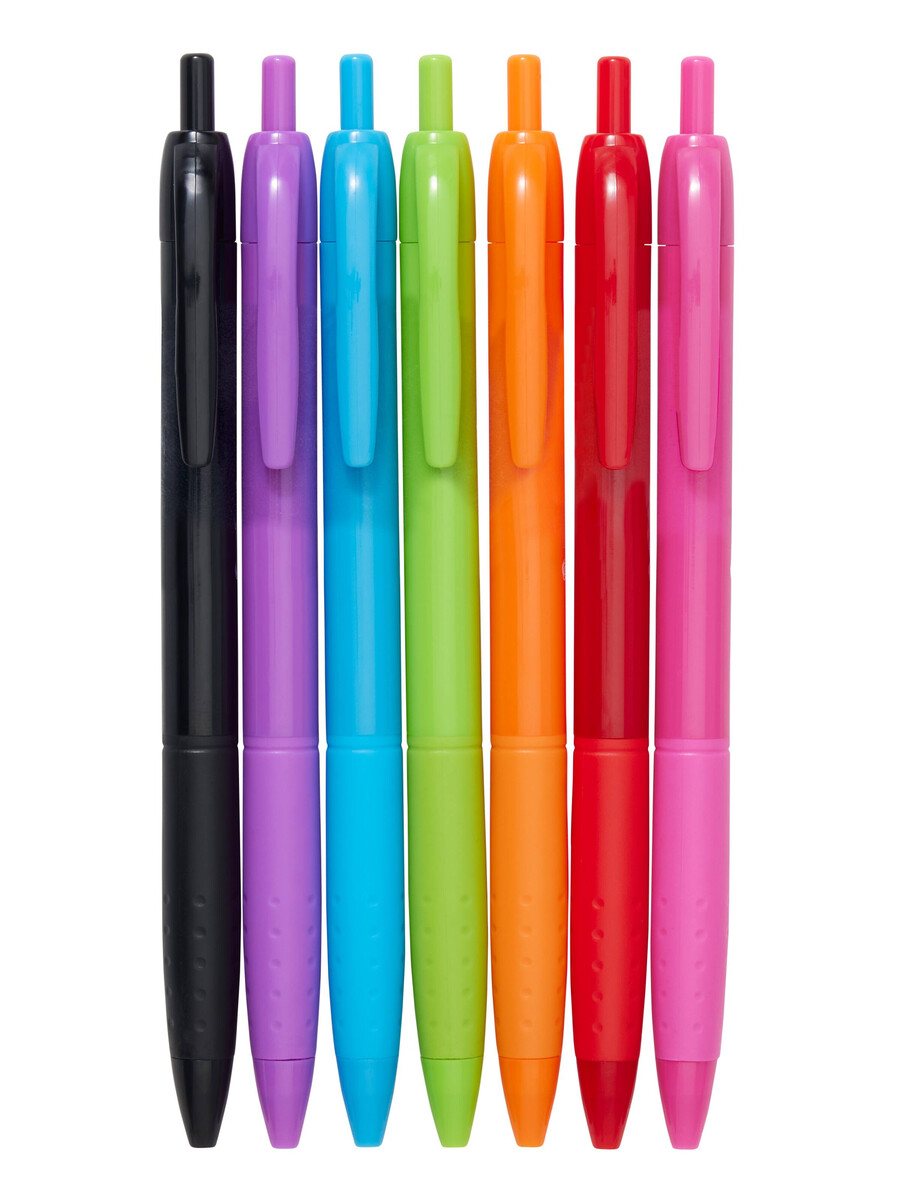 paquete de 7 bolígrafos perfumados colour pop