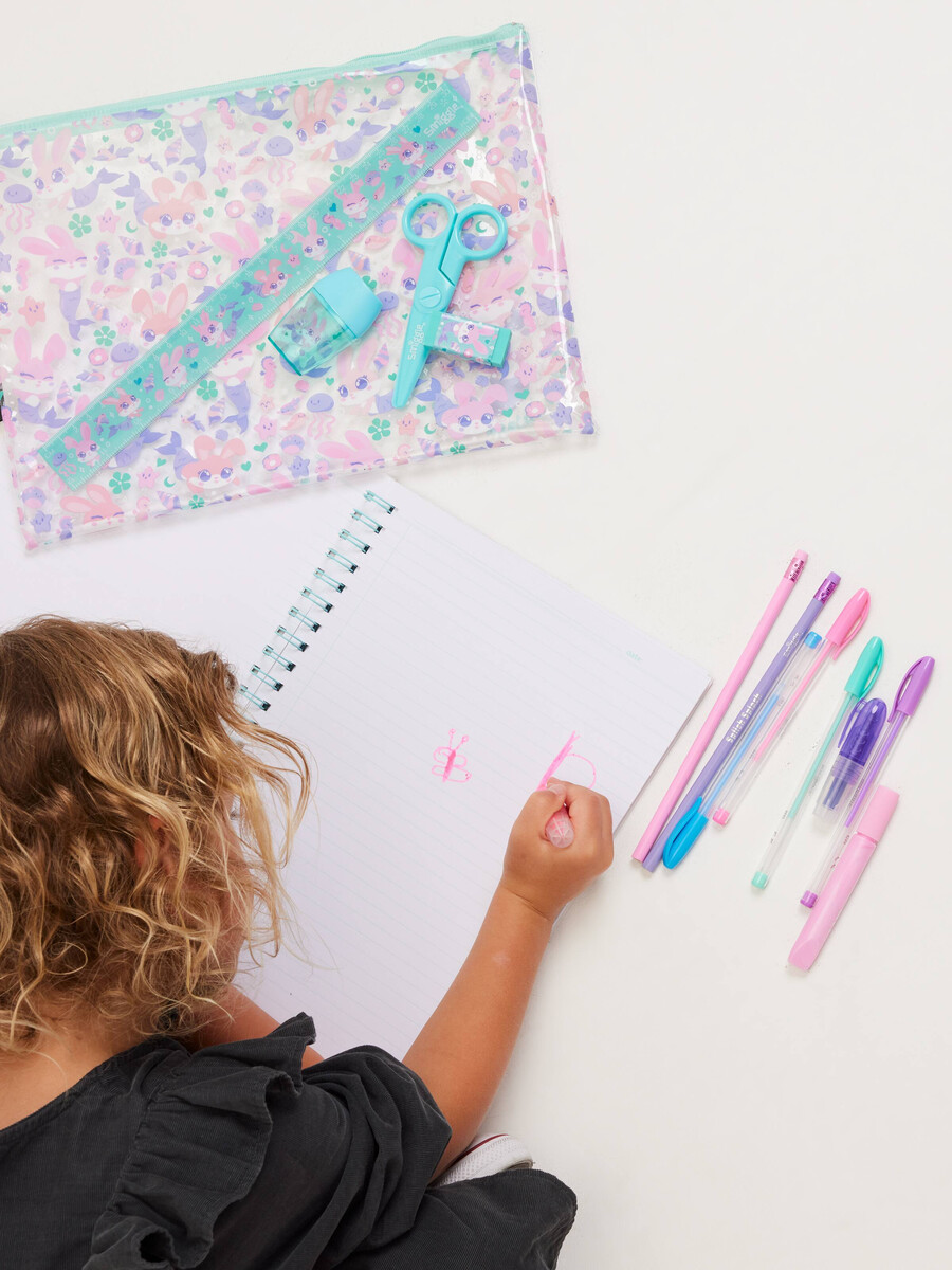 pack de regalo de artículos de papelería esenciales a4 de curious