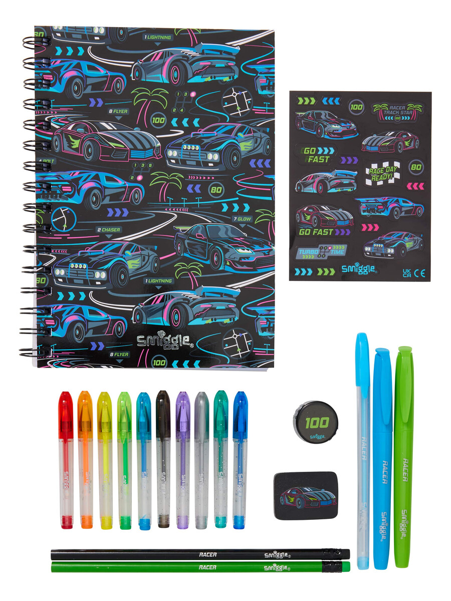 pack de regalo de artículos de papelería bright eyes a5 essentials