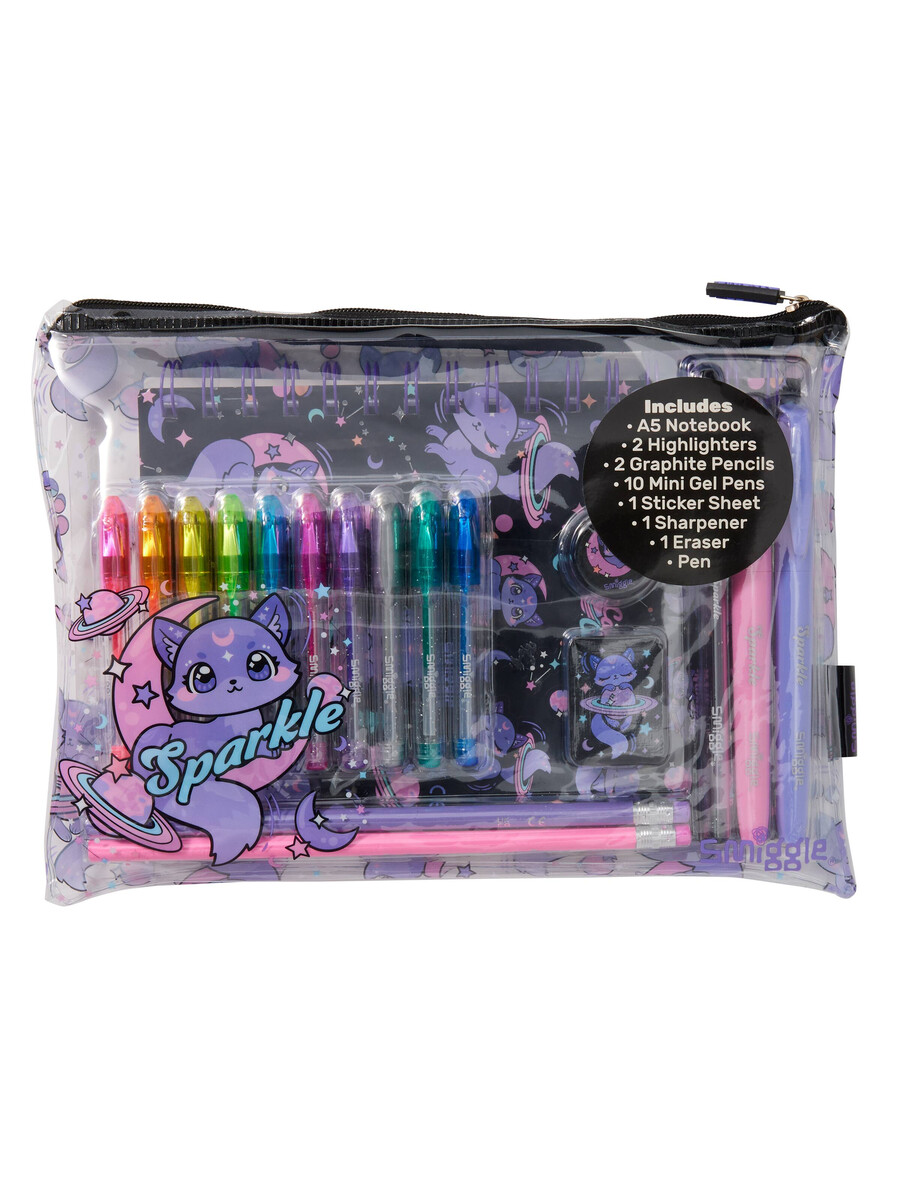 pack de regalo de artículos de papelería bright eyes a5 essentials