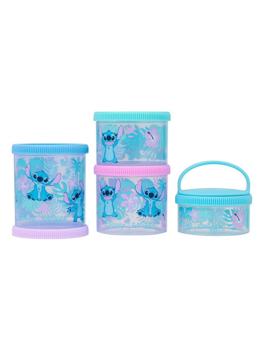 contenedores stitch snack stack