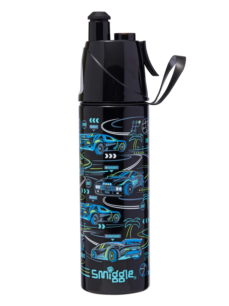 botella de acero inoxidable aislada bright eyes para bebidas con pulverizador 500 ml