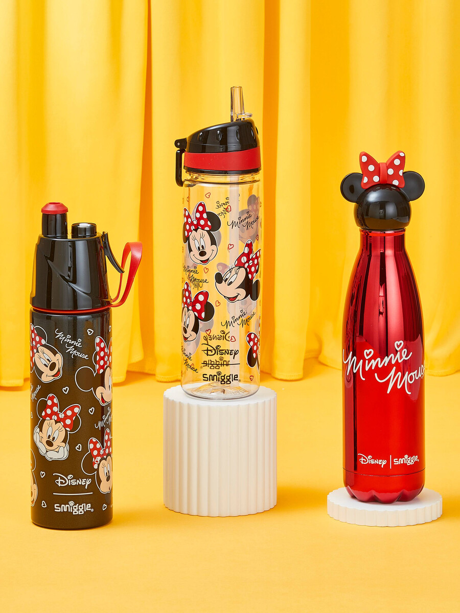 botella térmica de acero inoxidable minnie mouse de 500 ml