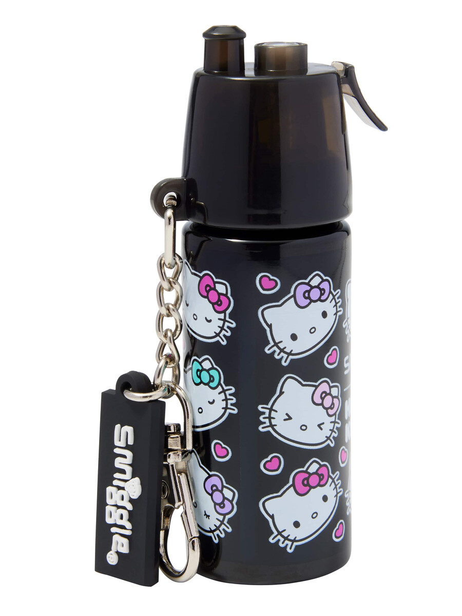 llavero coleccionable de botella pequeña de hello kitty