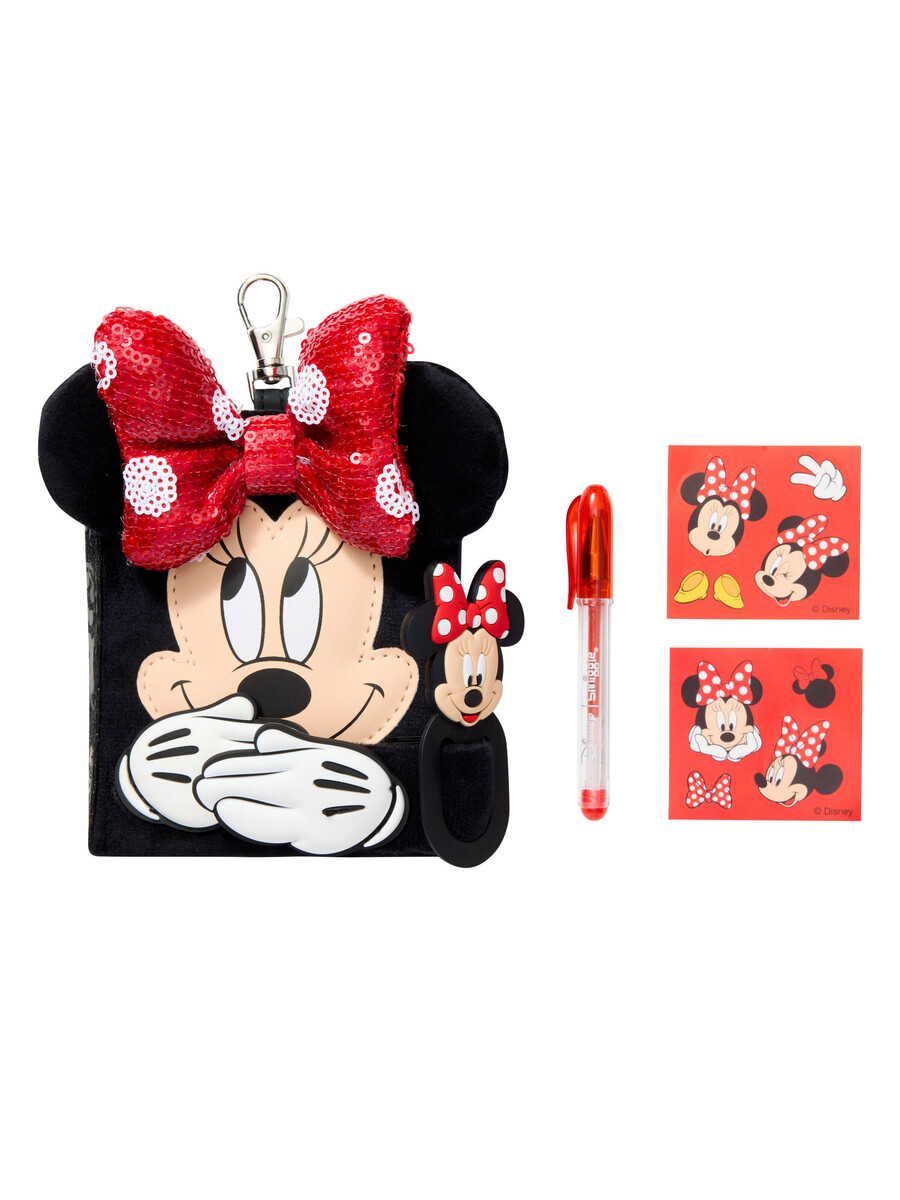 llavero con mini libreta de minnie mouse