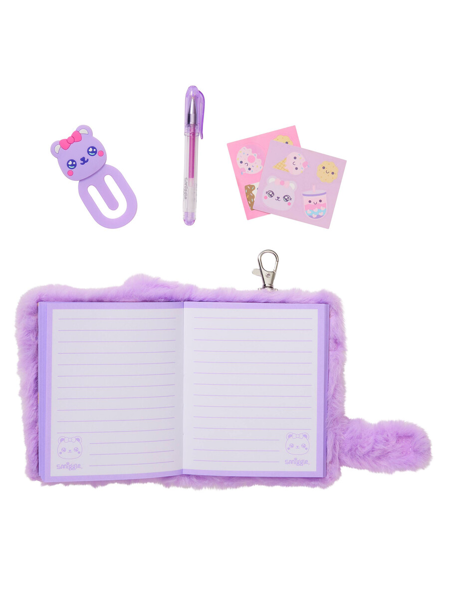 llavero con mini bloc de notas para amigos por correspondencia