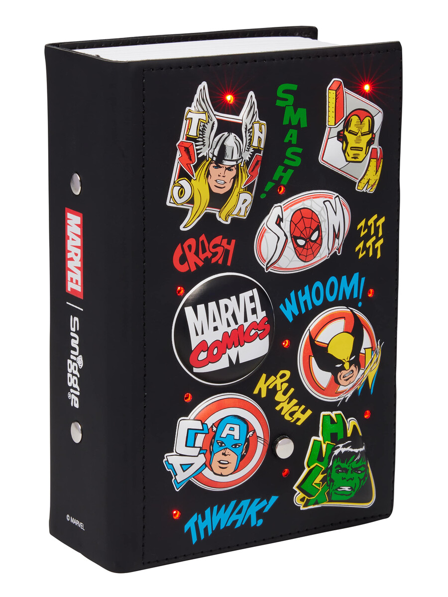 librero luminoso de marvel