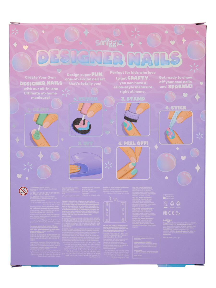 kit de regalo para uñas de diseño diy
