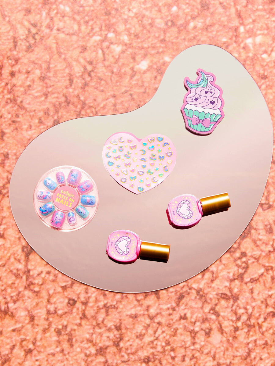 set de regalo de arte de uñas radiante