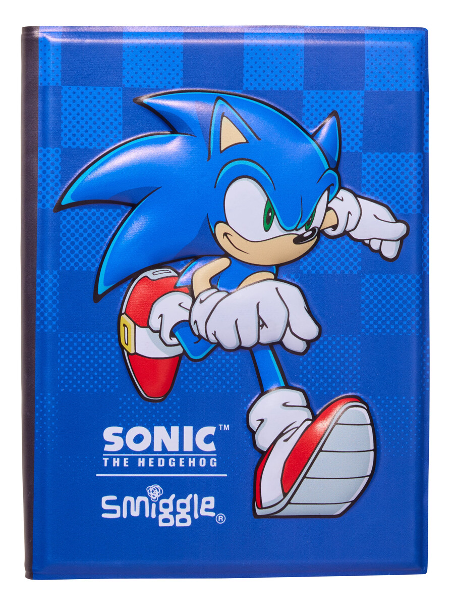 cuaderno a5 de sonic el erizo