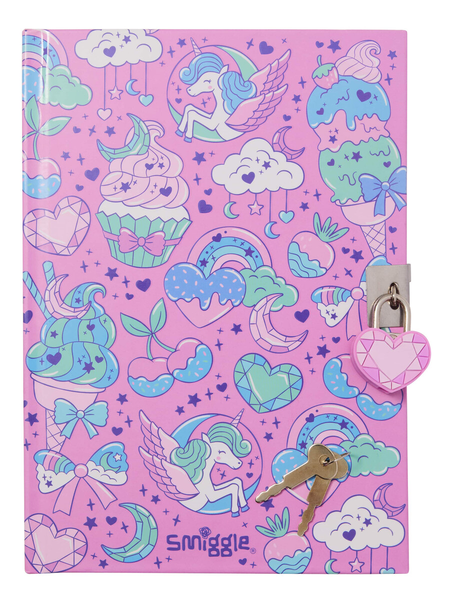 cuaderno radiant a5 con cerradura