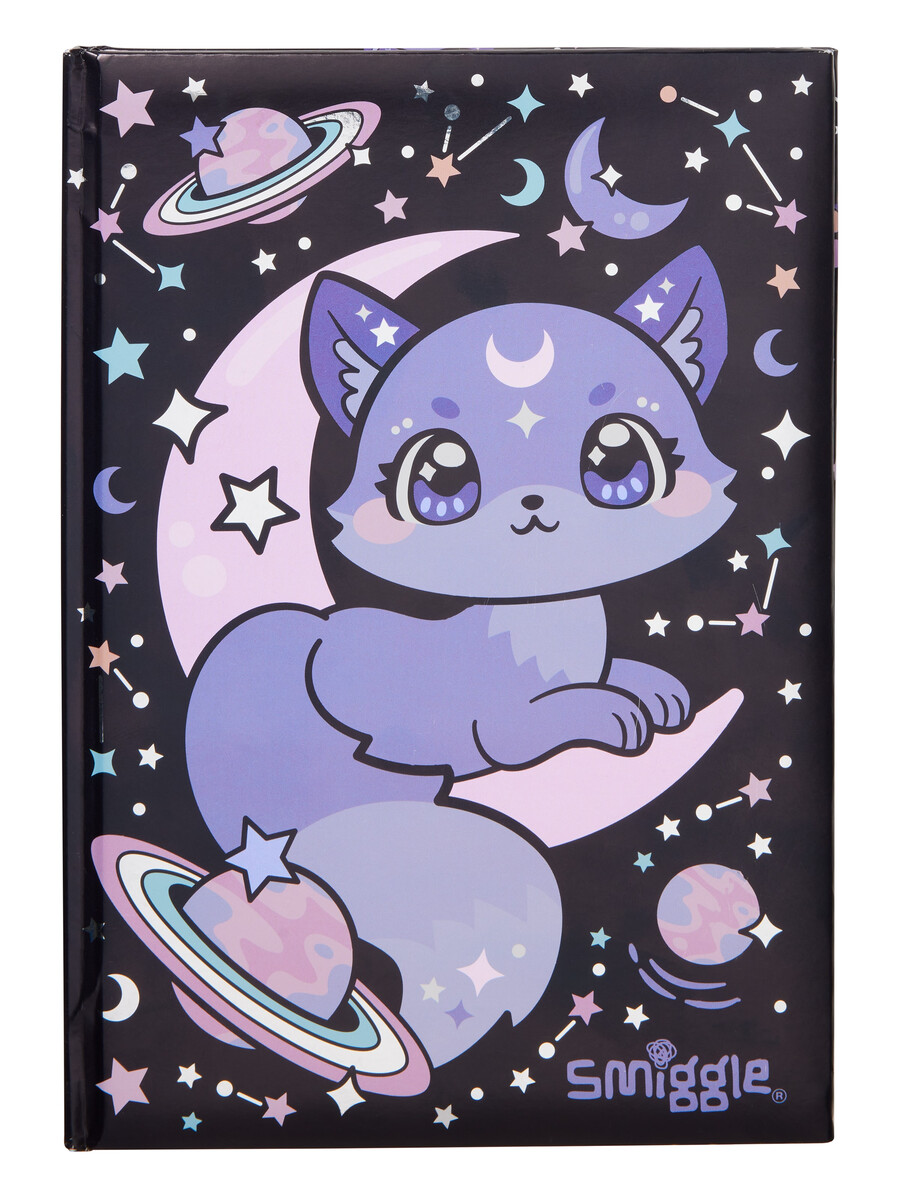 cuaderno de ojos brillantes