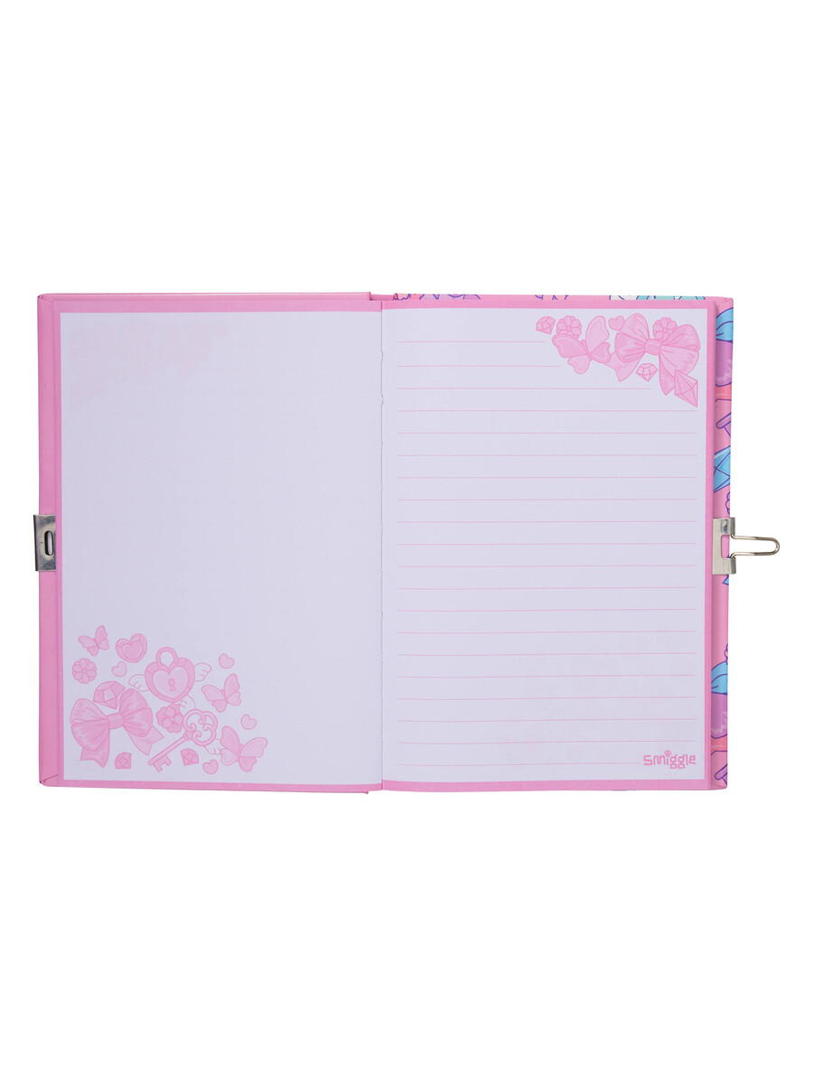 libreta a5 con candado y bolígrafo espía
