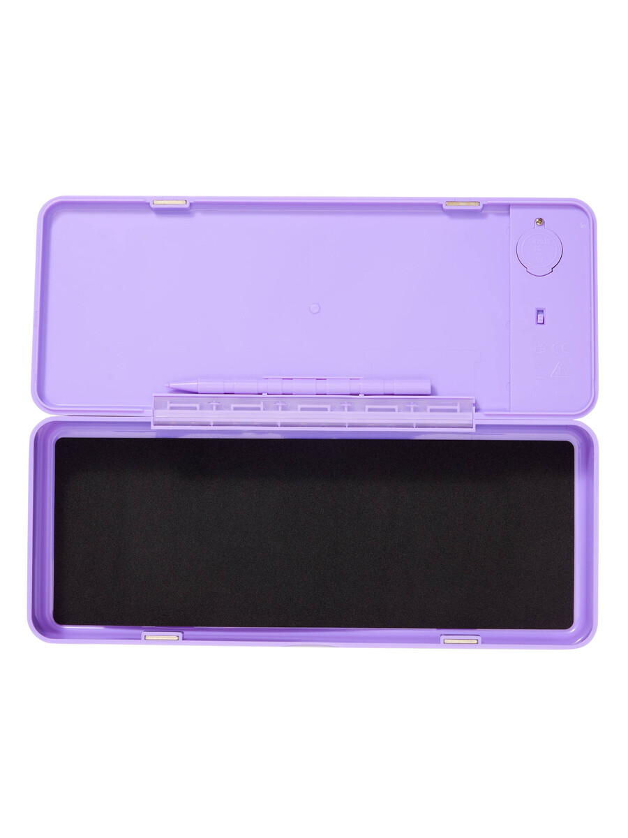 estuche para lápices con pantalla lcd para juegos