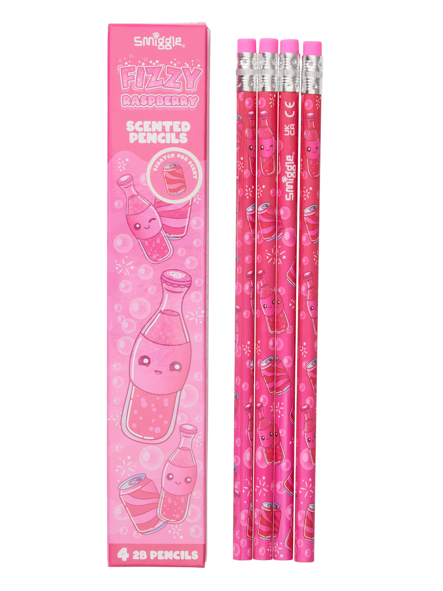 paquete de 4 lápices perfumados