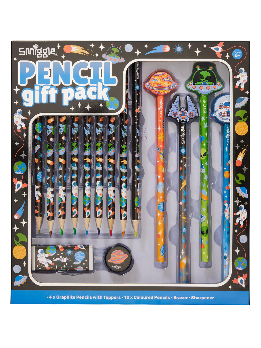 paquete de regalo de lápices