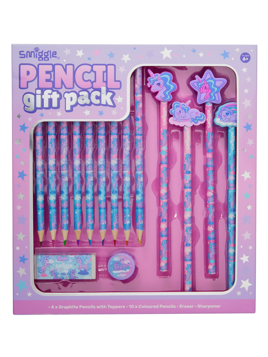 paquete de regalo de lápices