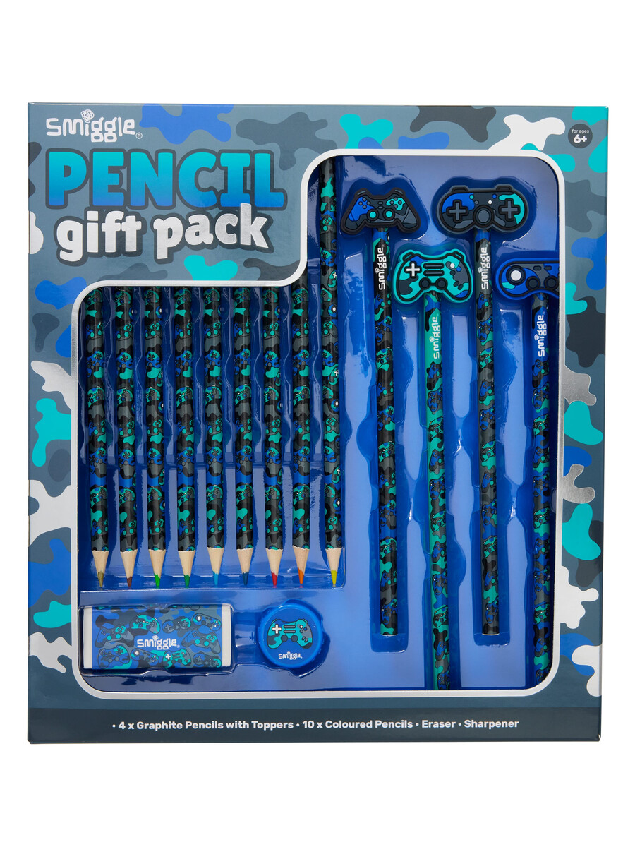 paquete de regalo de lápices